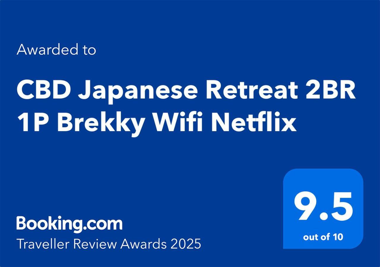 Apartmán Cbd Japanese Retreat 2Br 1P Brekky Wifi Netflix Canberra Exteriér fotografie